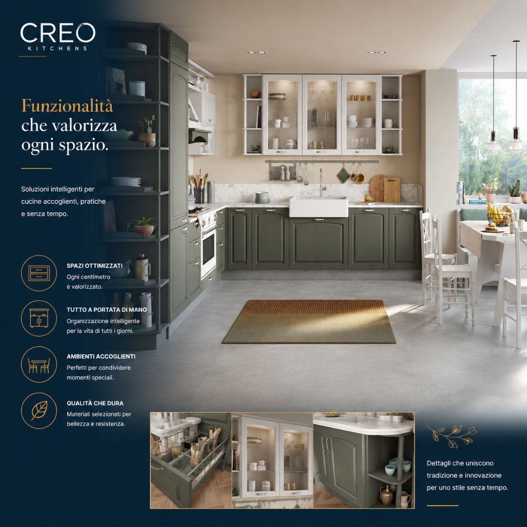 Cucina Grace Creo Kitchens - immagine 4